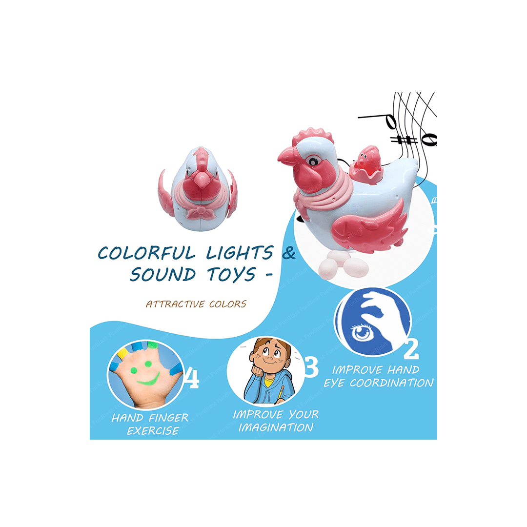 Baan Toys Toys Baan Toys Chicken Laying Eggs Toy (3 Years+)