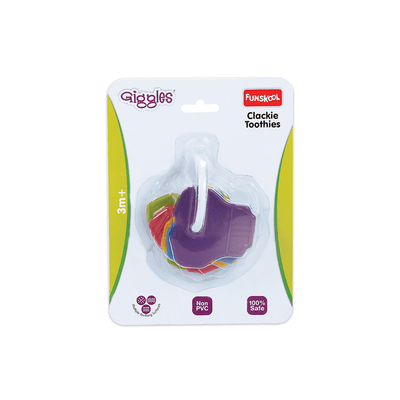 Funskool Toys Funskool Clackie Toothies (3-12 Months)
