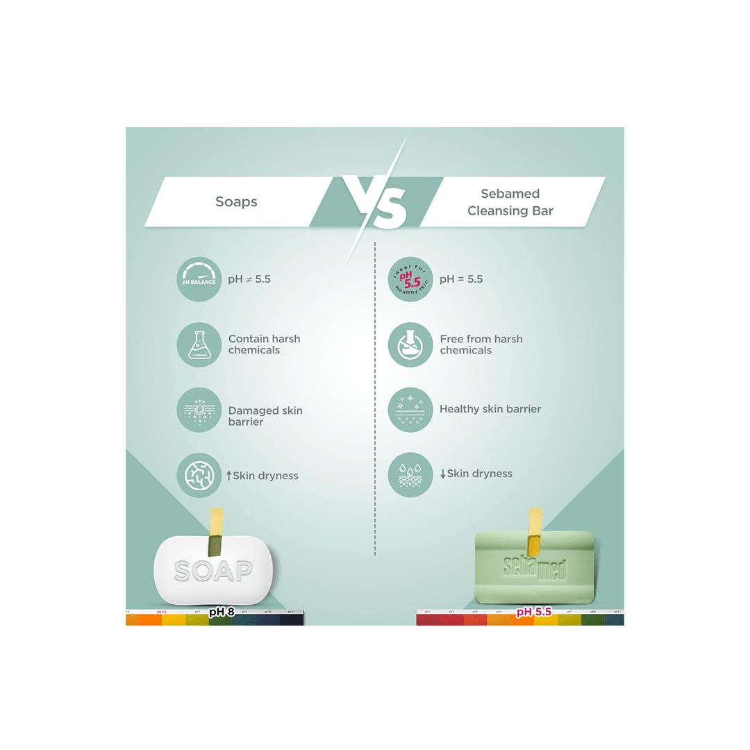 Sebamed Personal Care Sebamed Clear Face Cleansing Bar, Ph5.5 100gm