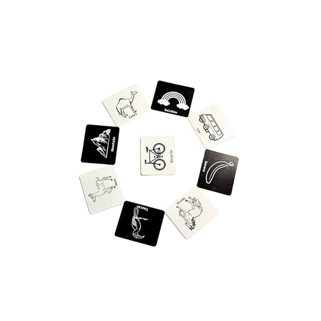 B4brain Brain Boosting B4brain High Contrast Flash cards (0 Month+)