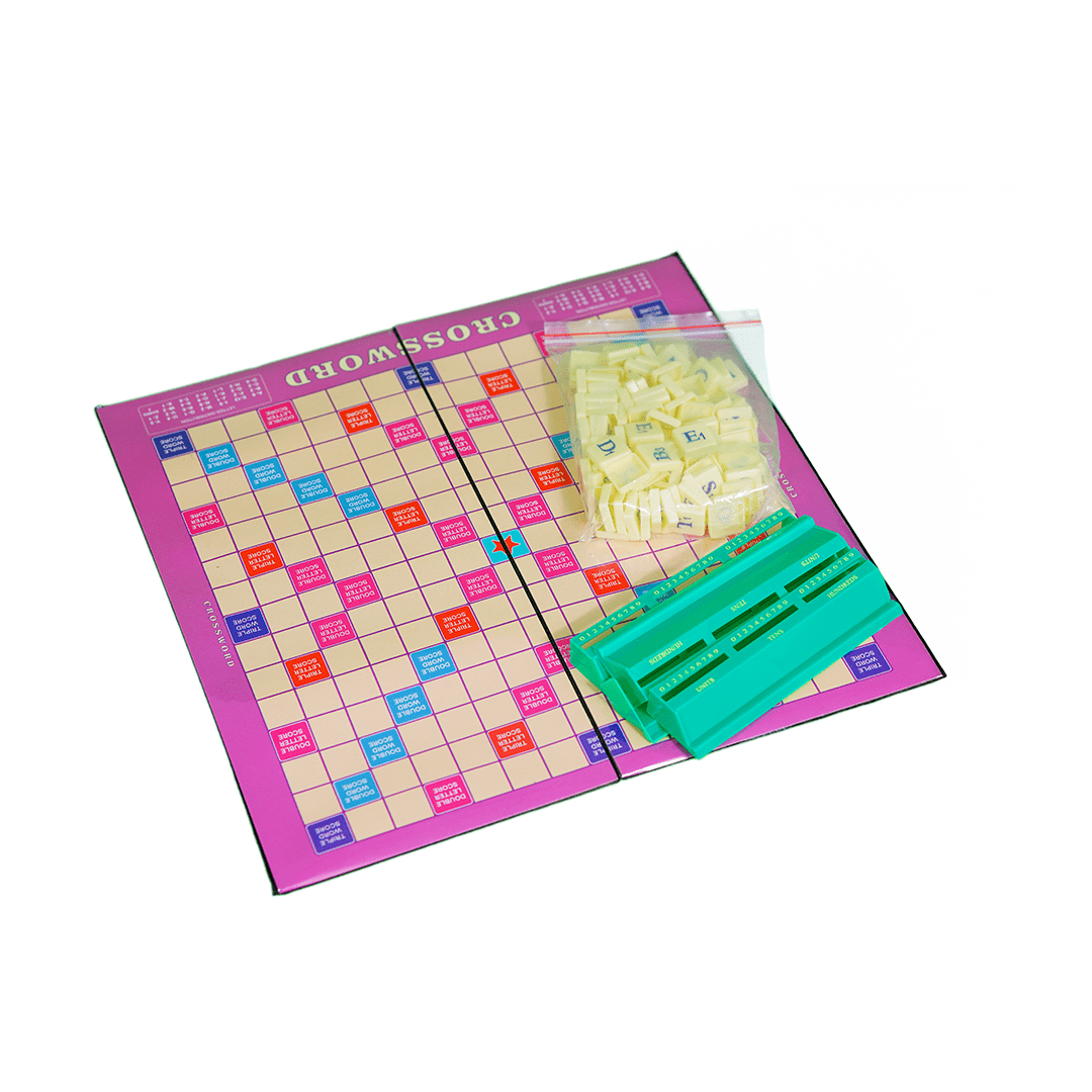 Little Berry Toys Little Berry Crossword Board Game for Kids & Adults - Ultimate Word Building Game (6 Years+)
