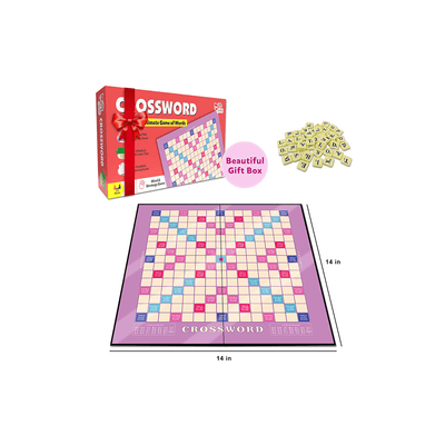 Little Berry Toys Little Berry Crossword Board Game for Kids & Adults - Ultimate Word Building Game (6 Years+)