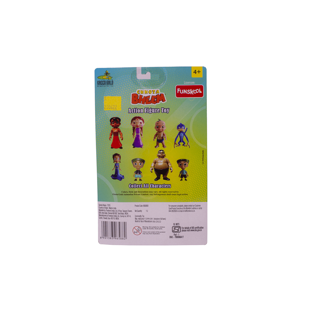 Funskool Toys Funskool Chhota Bheem Dholu Action Figure (4 Years+)