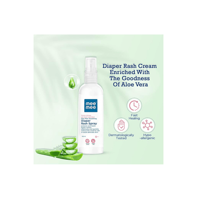 Mee Mee Baby Care Mee Mee Soothing Diaper Rash Spray 100ml (0-3 Years)