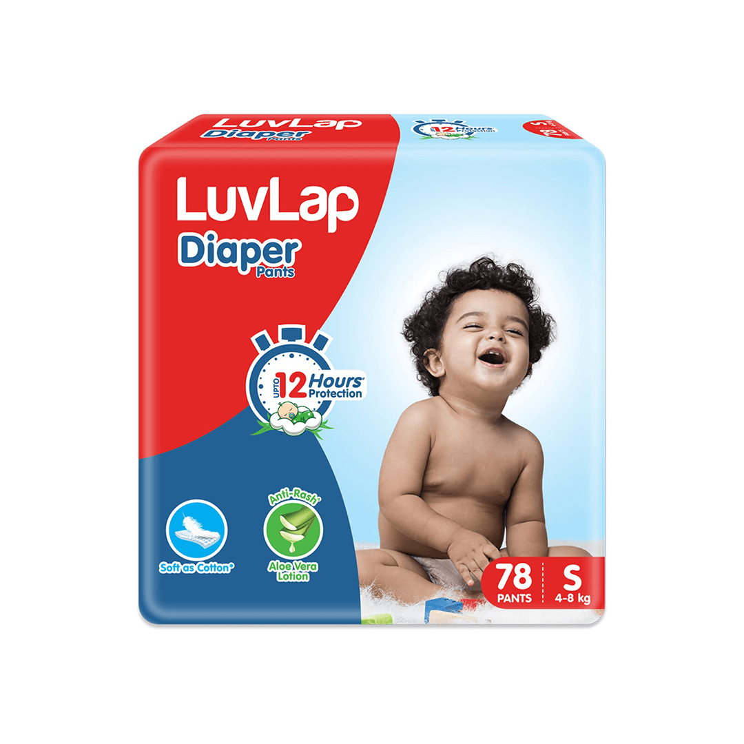 LuvLap Baby Care LuvLap Pant Style Baby Diapers with Aloe Vera Lotion