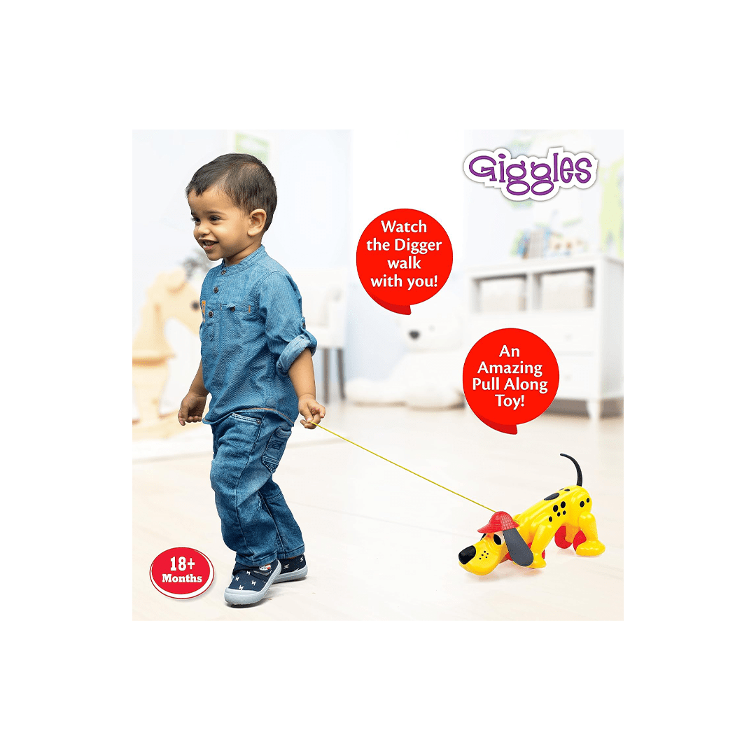 Funskool Toys Funskool Giggles Digger The Dog (18 Months+)