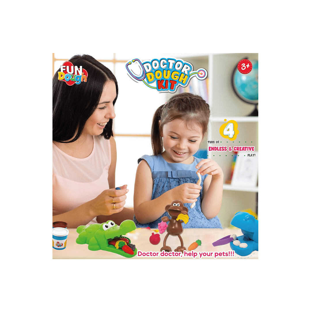 Funskool Craft Kit Funskool Fun Dough Doctor Dough Kit ( 3 Years+)