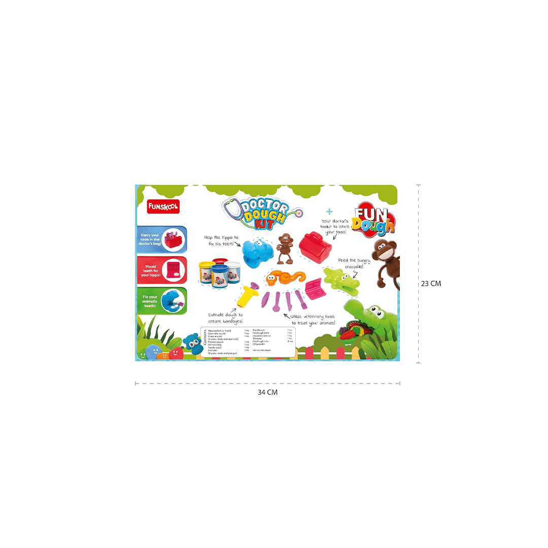 Funskool Craft Kit Funskool Fun Dough Doctor Dough Kit ( 3 Years+)