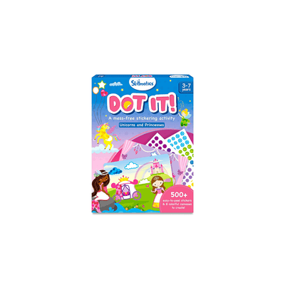 Skillmatics Toys Skillmatics Dot it! - Unicorns & Princesses | No mess sticker art (ages 3-7)