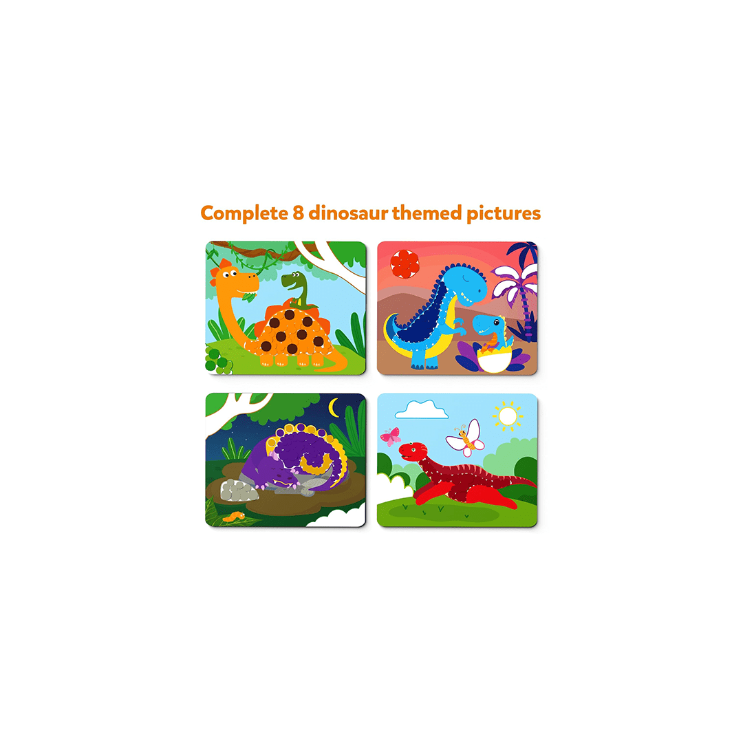 Skillmatics Toys Skillmatics Dot it! - World of Dinosaurs | No mess sticker art (ages 3-7)