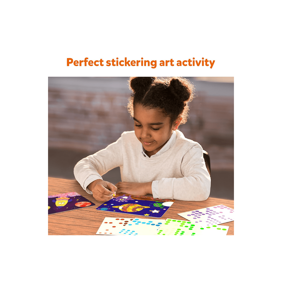 Skillmatics Art And Craft Kit Skillmatics Dot it! - Outer Space | No mess sticker art (ages 3-7)