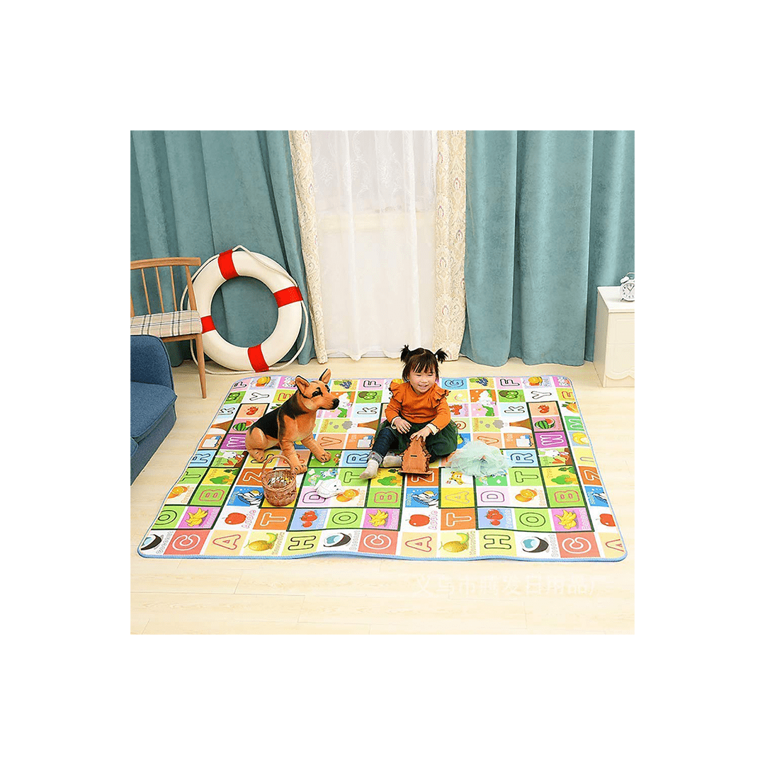 Baan Toys Play Mat Baan Toys Double Side Playmat for Babies Crawling Mat for Kids Picnic Baby Mat/Playmat for Kids (Large Size Random Print) (0 Month+)