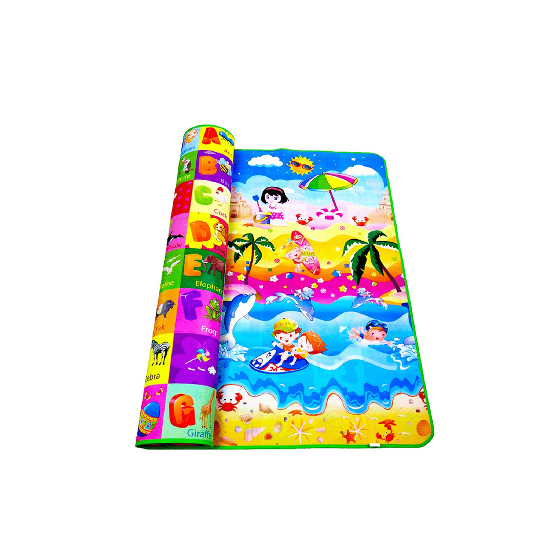 Baan Toys Play Mat Baan Toys Double Side Playmat for Babies Crawling Mat for Kids Picnic Baby Mat/Playmat for Kids (Large Size Random Print) (0 Month+)