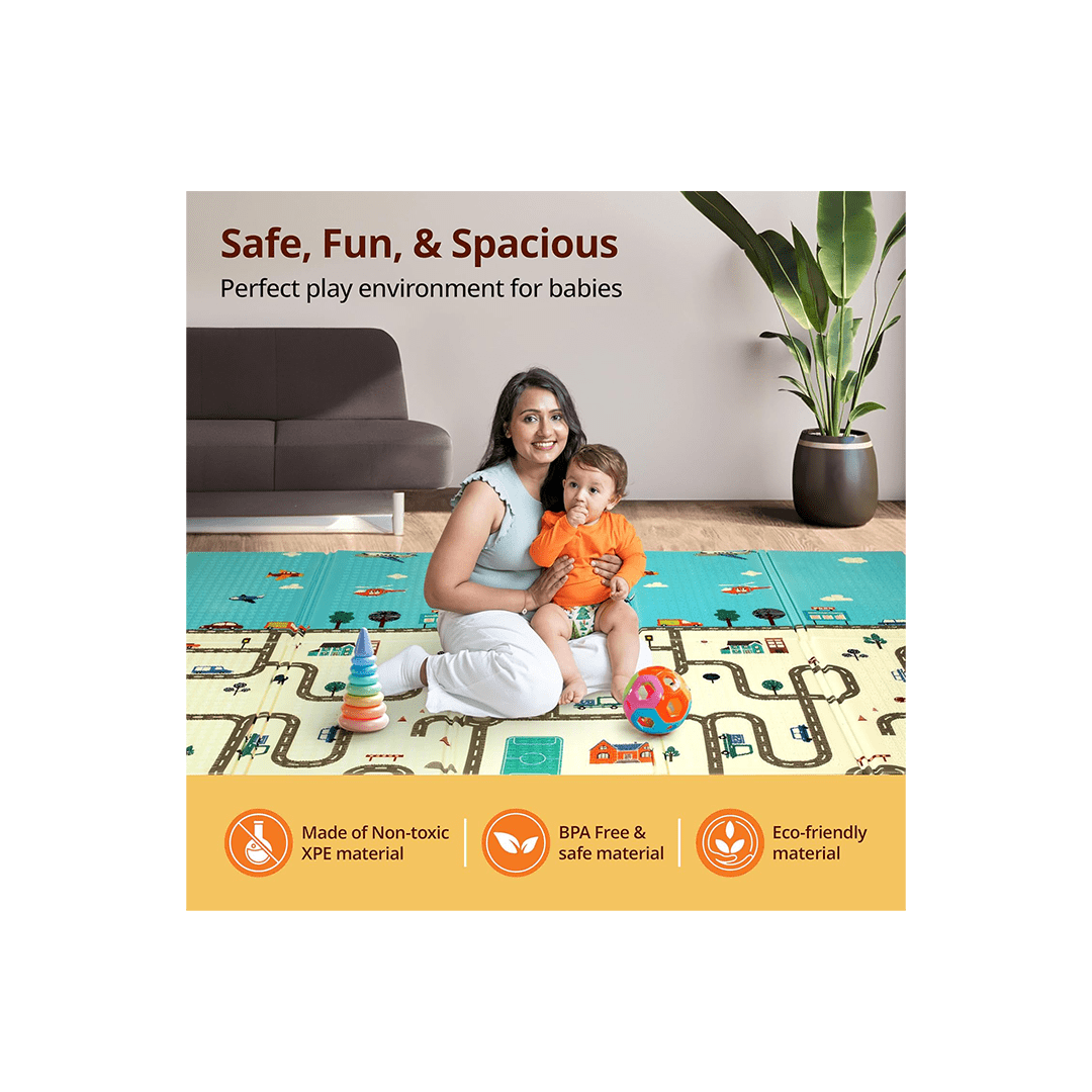 LuvLap Toys LuvLap Double Sided Water Proof Baby Floor Mat For Kids