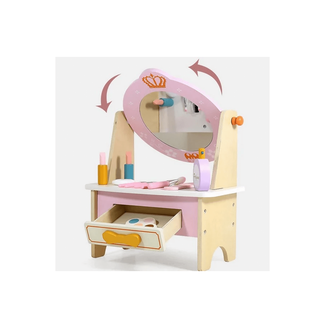 Extrokids Toys Extrokids Wooden Dressing Table Toy Medium (3 Years+)