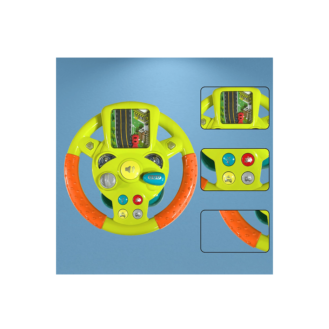 Baan Toys Toys Baan Toys Little Driver Steering Wheel Toy For Kids (3 Years+)