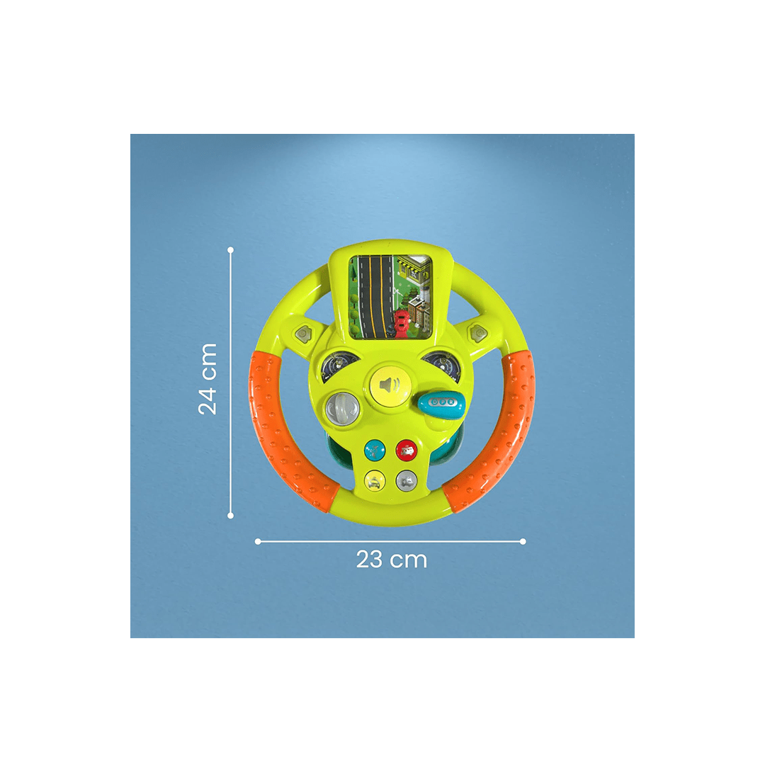 Baan Toys Toys Baan Toys Little Driver Steering Wheel Toy For Kids (3 Years+)