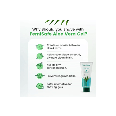 Femisafe Personal Care FemiSafe Face Razors (Eco-Friendly) & Aloe-Gel Combo