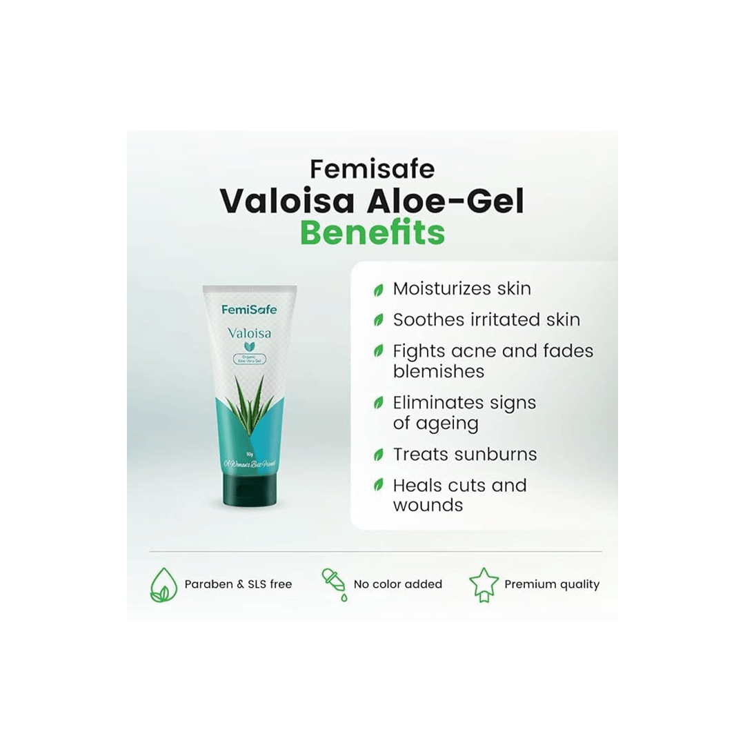 Femisafe Personal Care FemiSafe Face Razors (Eco-Friendly) & Aloe-Gel Combo