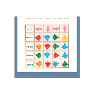 Extrokids Toys Extrokids Wooden Education Learning Color Direction Arrow Matching For Kids (3 Years+)