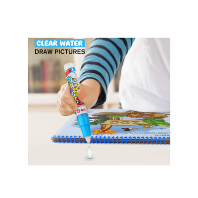Educational Reusable Magical Water Coloring Book for kids