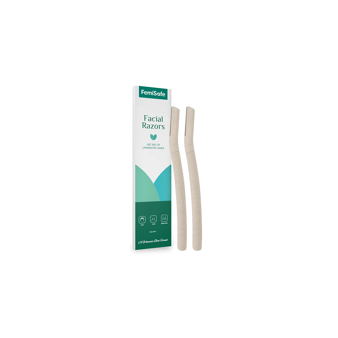Femisafe Personal Care 2 Pack FemiSafe Face Razors (Eco-Friendly)
