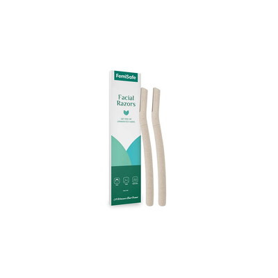 Femisafe Personal Care 2 Pack FemiSafe Face Razors (Eco-Friendly)