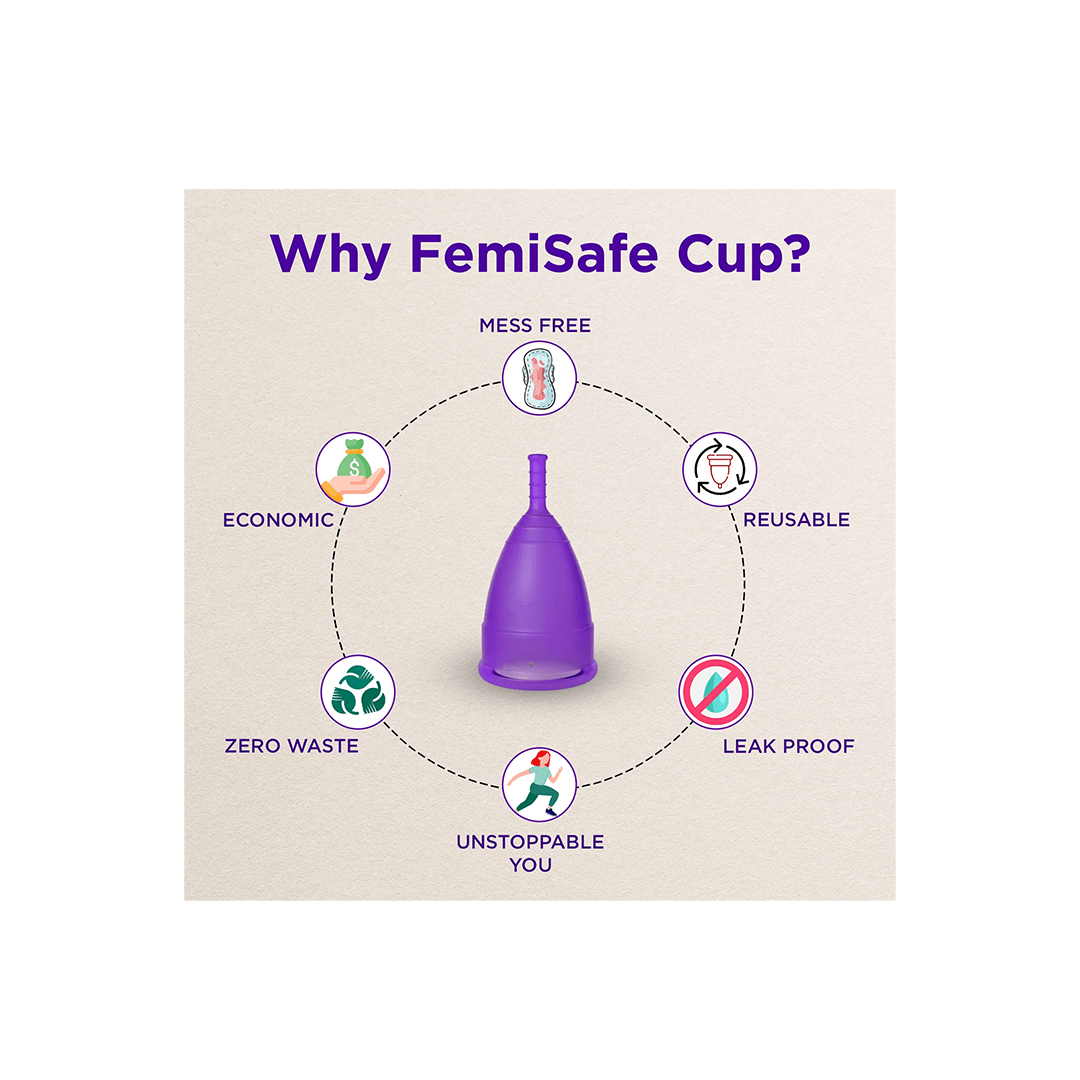 Femisafe Personal Care FemiSafe Menstrual Cup (Pack of 1)