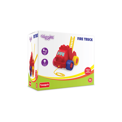 Funskool Toys Funskool Giggles Fire Truck (18 Months+)