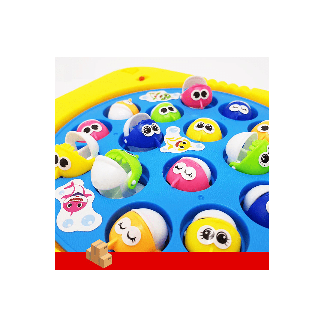 Baan Toys Toys Baan Toys Small Fish Catching Game with 3 Rod For Kids (3 Years+)