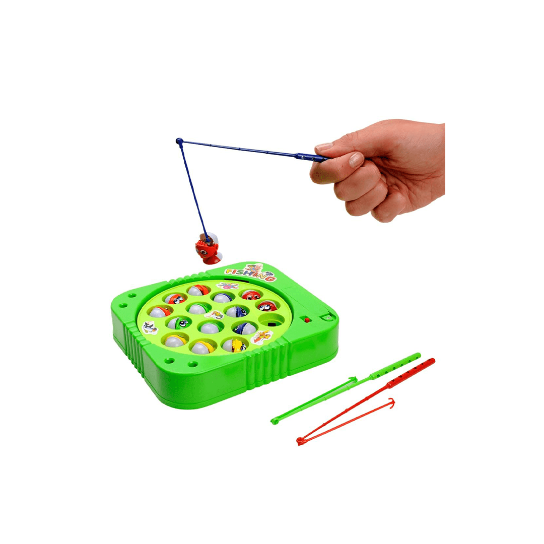 Baan Toys Toys Baan Toys Small Fish Catching Game with 3 Rod For Kids (3 Years+)