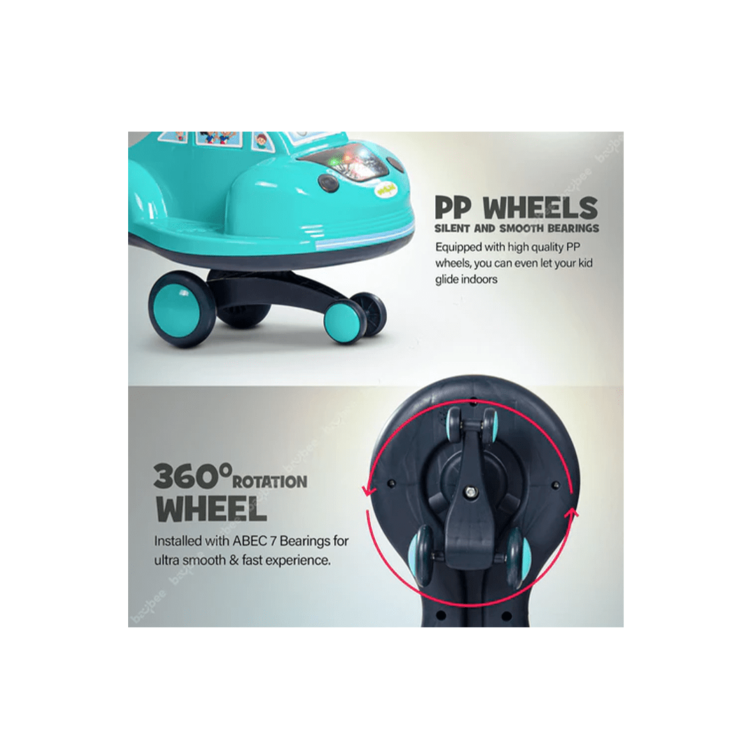 Baybee Ride-ons Baybee Flare Magic Swing Cars for Kids with PP Wheels (3-8 Year)
