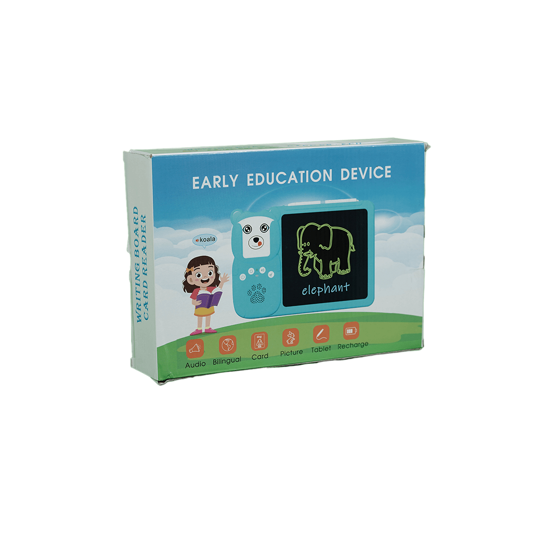 Baan Toys Toys Baan Toys 2 in 1 Talking Flash Cards with LCD Drawing Writing Tablet For Kids (2 Years+)