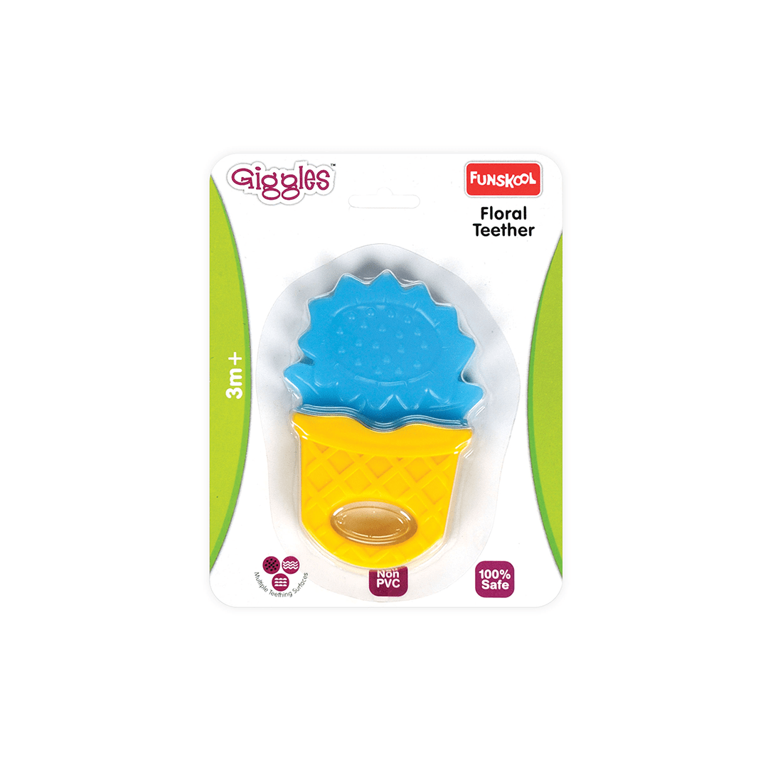 Funskool Toys Funskool Floral Teether (6-12 Months)