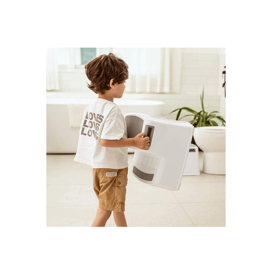 Baan Toys Other Gears Baan Toys Baby Foldable Potty-Trainer Seat for Toilet Potty Stand with Ladder Step up Training Stool