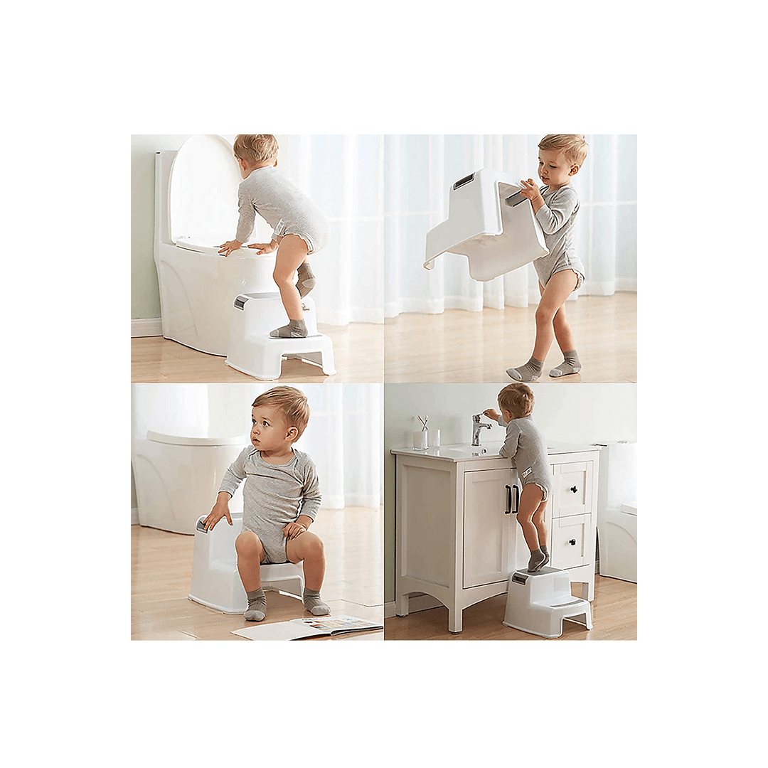 Baan Toys Other Gears Baan Toys Baby Foldable Potty-Trainer Seat for Toilet Potty Stand with Ladder Step up Training Stool