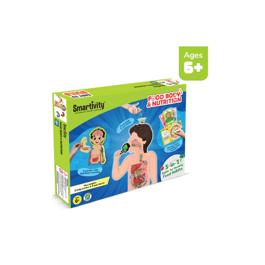 Smartivity Toys Smartivity Food Body & Nutrition | DIY Activity Kit( 6 Years+)