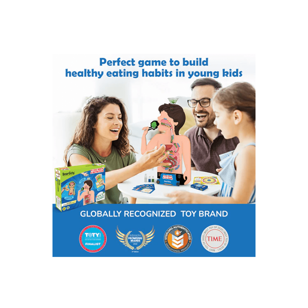Smartivity Toys Smartivity Food Body & Nutrition | DIY Activity Kit( 6 Years+)