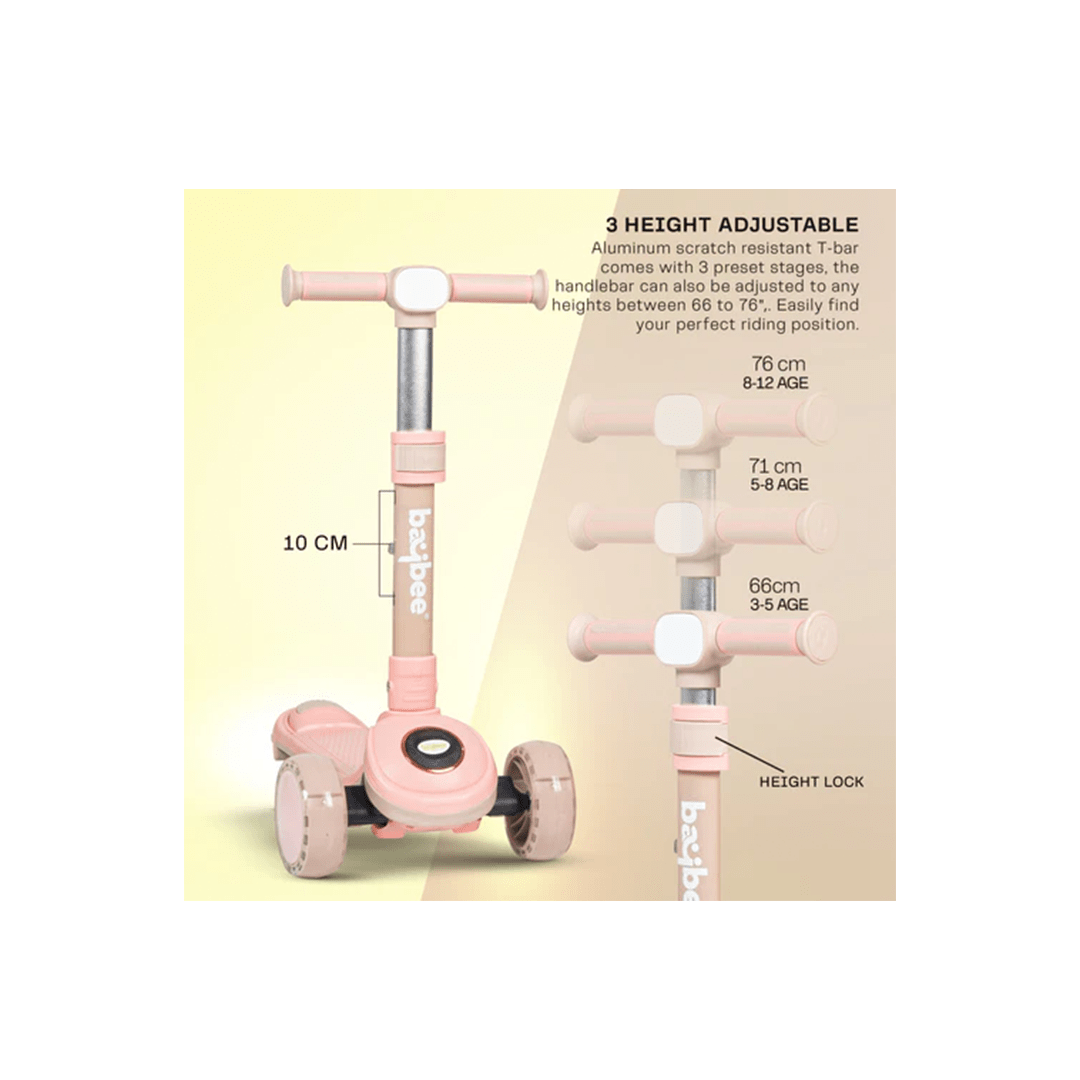 Baybee Ride-ons Baybee Forest Road Kick Scooter for Kids (3 Years+)