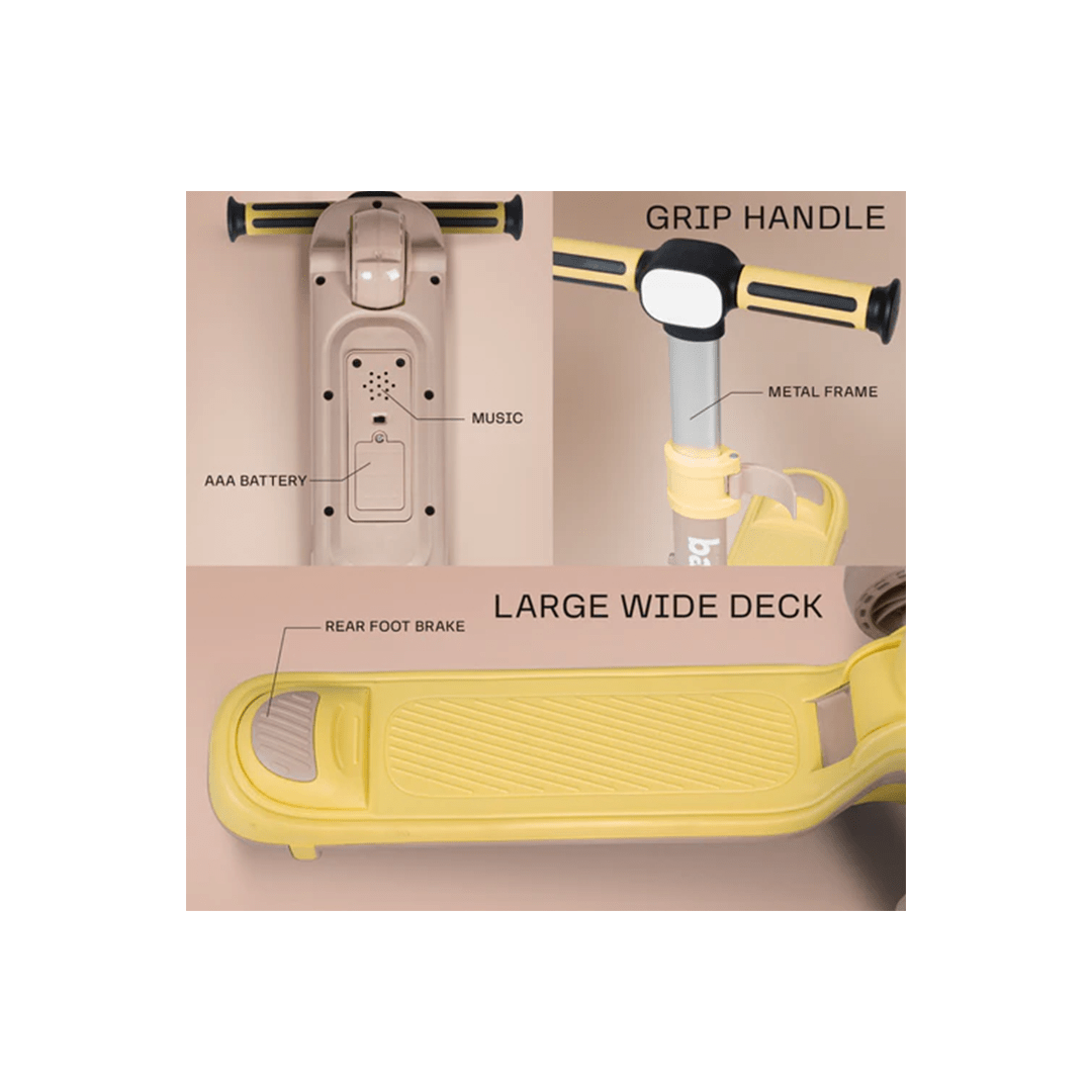 Baybee Ride-ons Baybee Forest Road Kick Scooter for Kids (3 Years+)