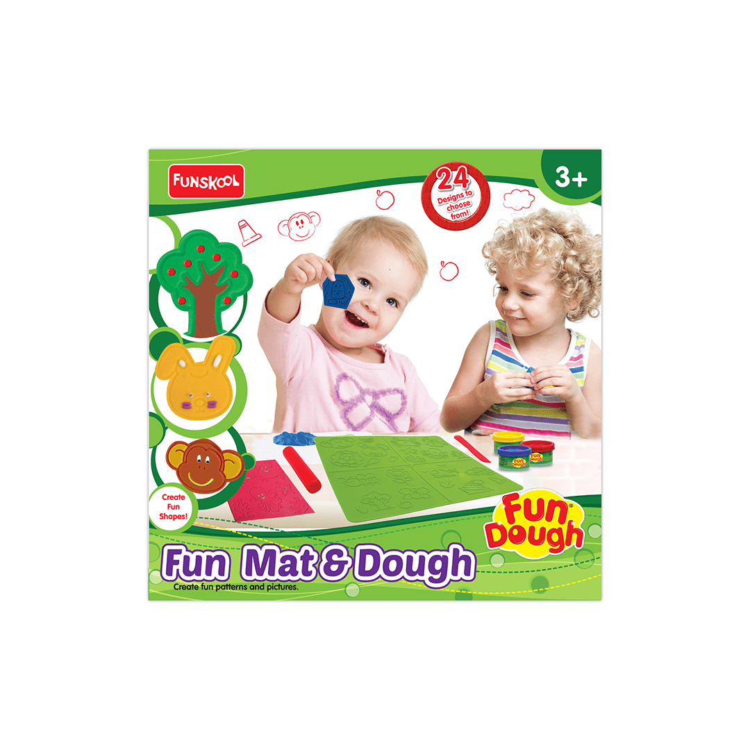 Funskool Craft Kit Funskool Fun Dough Fun Mat & Dough (3 Years+)