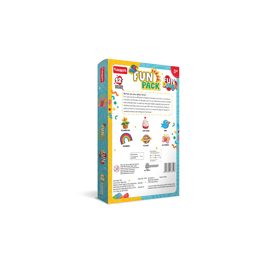 Funskool Craft Kit Funskool Fun Dough Fun Pack (3 Years+)