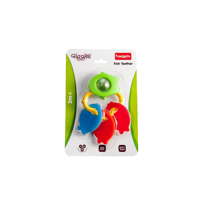 Funskool Toys Funskool Giggles Fish Teether (3 Months+)