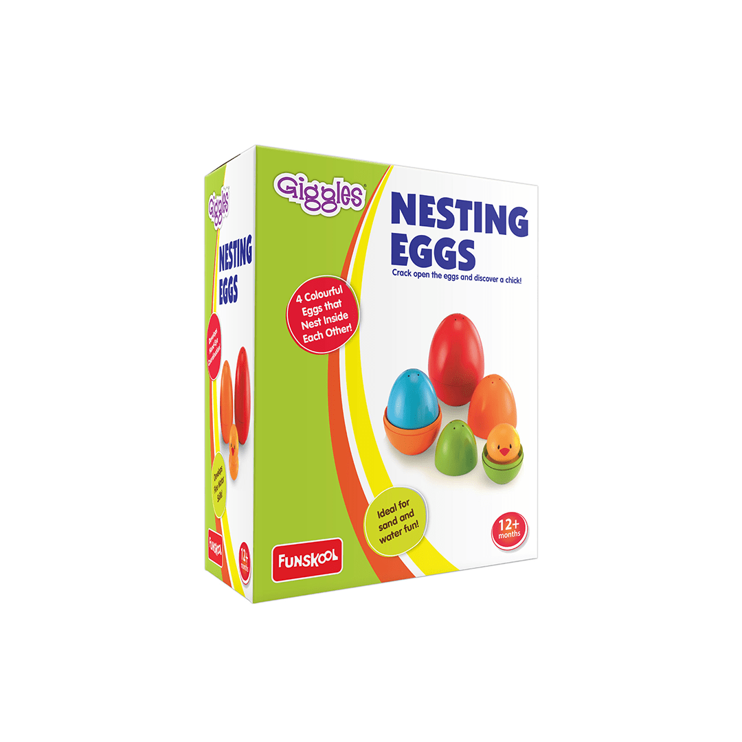 Funskool Toys Funskool Giggles Nesting Eggs (12 Months+)