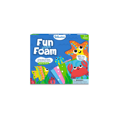 Skillmatics Art And Craft Kit Skillmatics Art Activity - Fun with Foam: Under the Ocean | No Mess Sticker Art (ages 3-7)