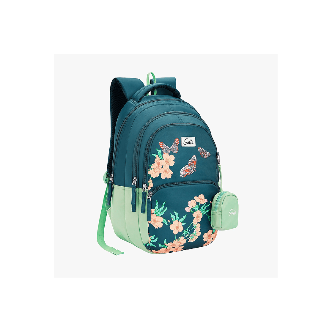 Genie Toys Genie Lilac 27L School Backpack For Kids