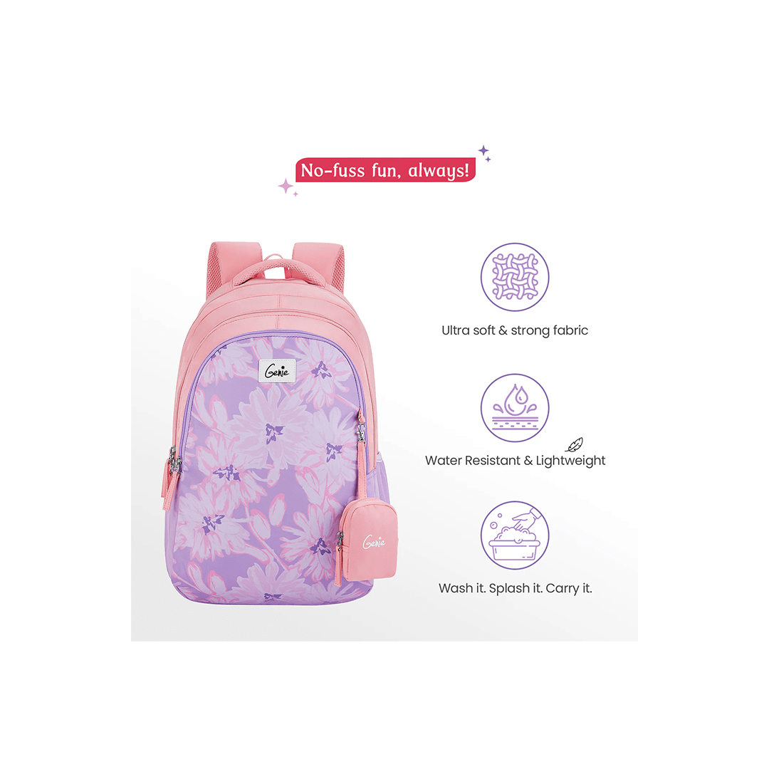 Genie Toys Genie Gaze 36L School Backpack For Girls