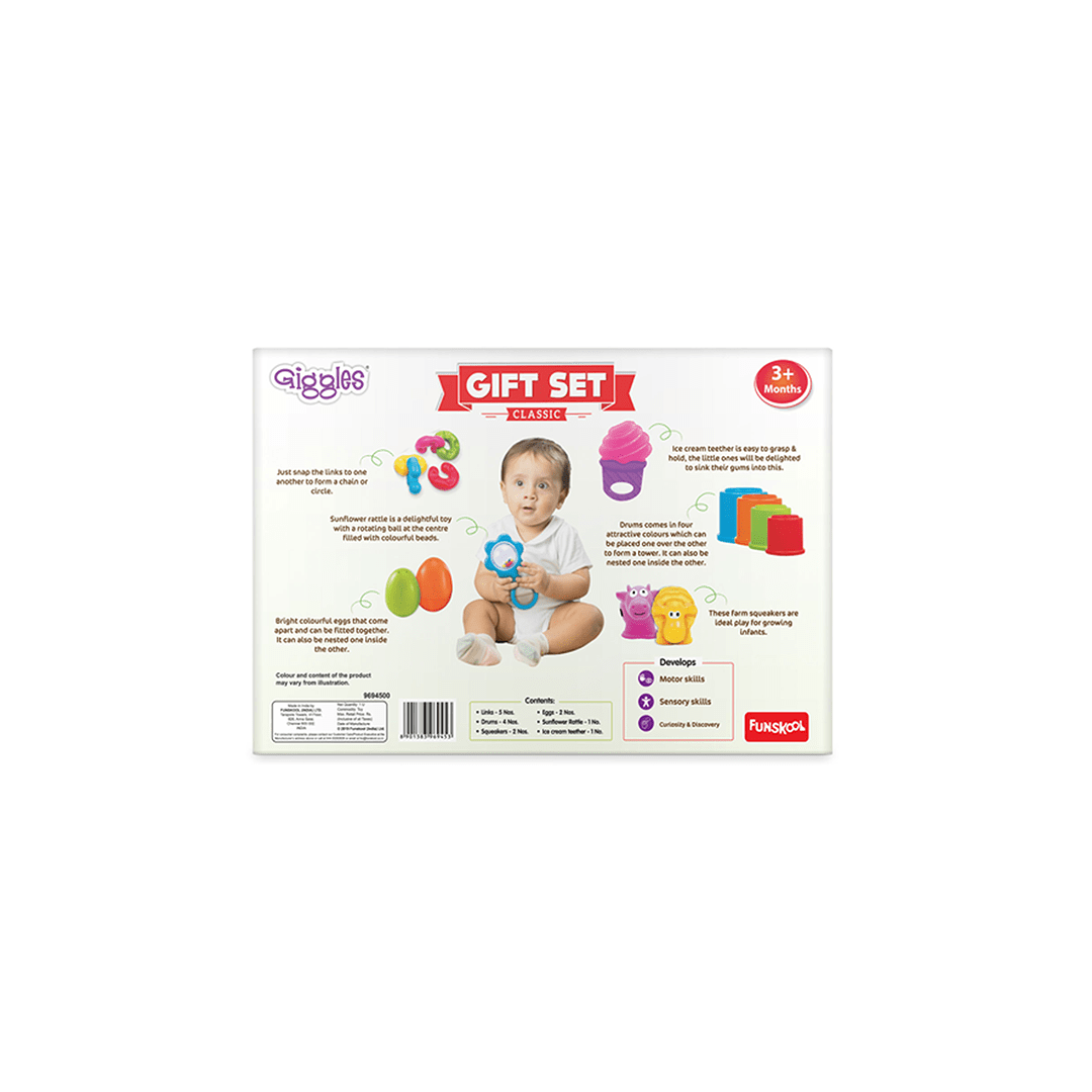 Funskool Toys Funskool Giggles Gift Set Classic (3 Months+)