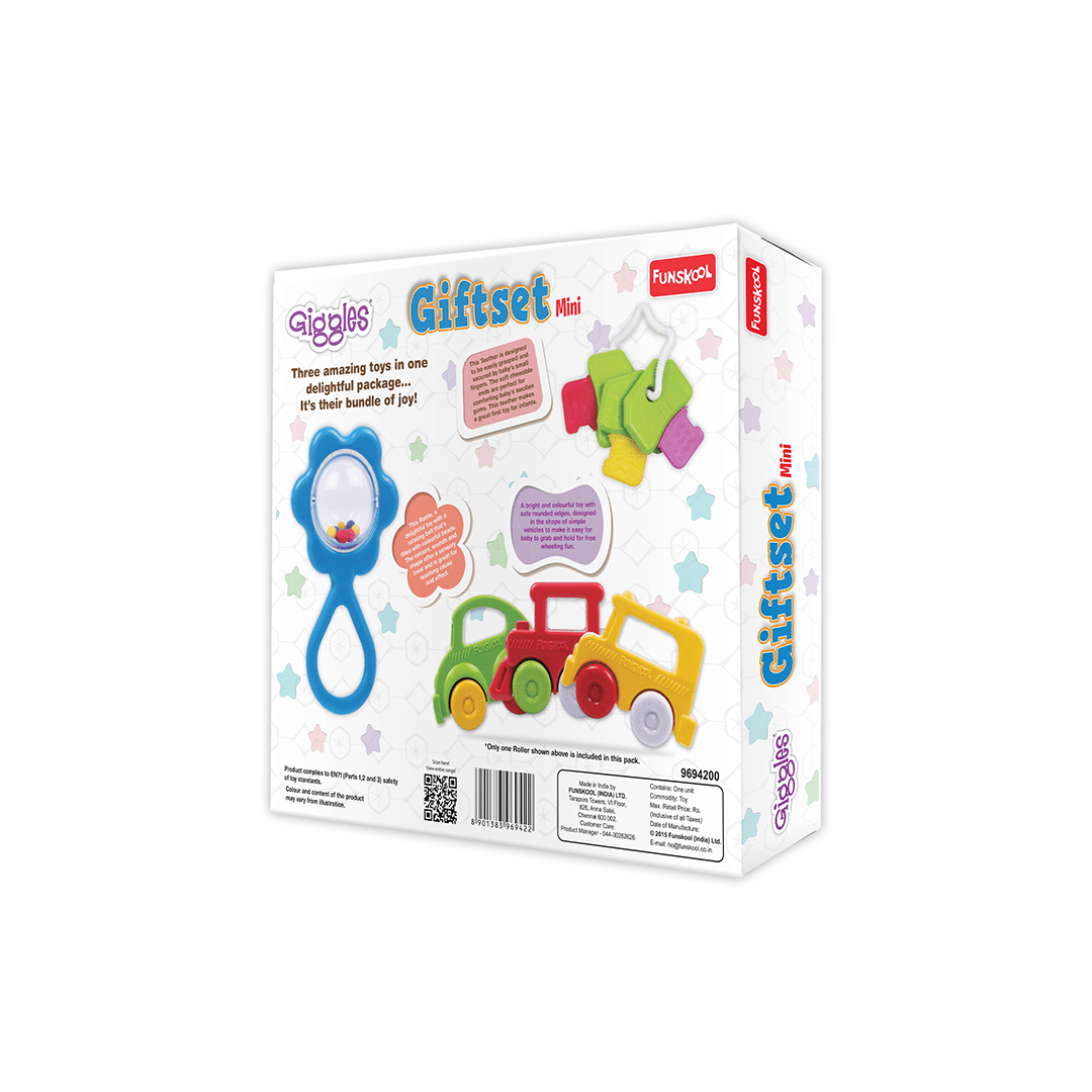 Funskool Toys Funskool Giggles Gift Set Mini (Combo-1) (3 Months+)