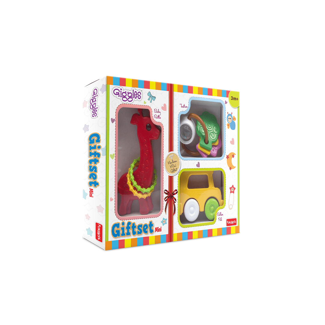 Funskool Toys Funskool Giggles Gift Set Mini (Combo-2) (3 Months+)